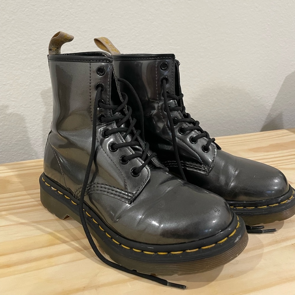 Dr. Martens Vegan 1460 Chrome Lace Up Boots